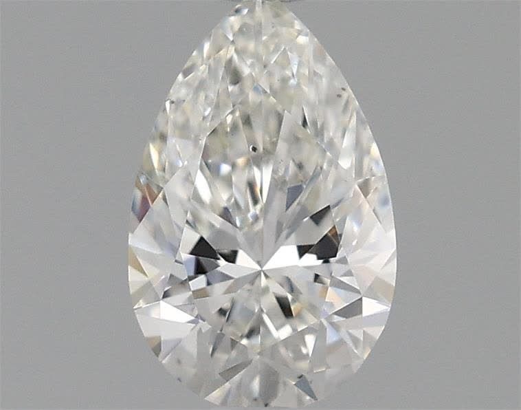 Diamond Natural 0,55Ct H-SI1 Pear - GIA1493657089