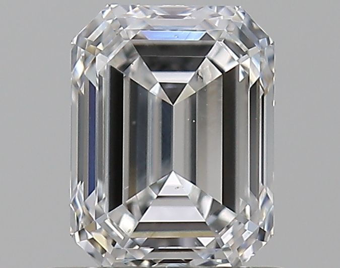 Diamond Natural 0,81Ct E-SI1 Emerald - GIA7431118723
