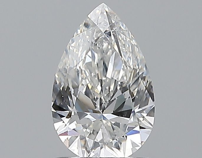 Diamond Natural 0,9Ct F-SI2 Pear - GIA6465253444
