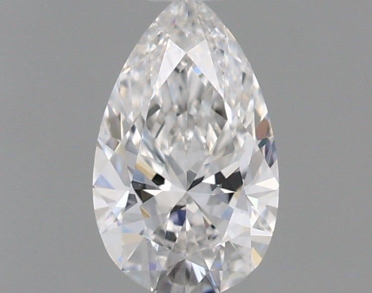 Diamond Natural 0,51Ct F-VVS1 Pear - GIA2516182666