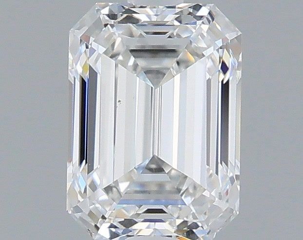 Diamond Natural 0,9Ct F-VS1 Emerald - GIA6541220622