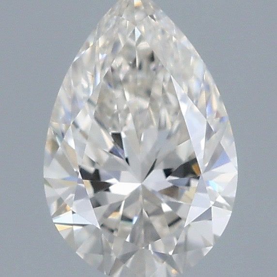 Diamond Natural 0,5Ct H-VVS1 Pear - GIA2554149089