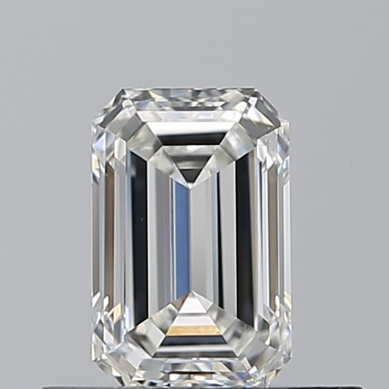 Diamond Natural 0,51Ct H-VVS1 Emerald - GIA2547397447