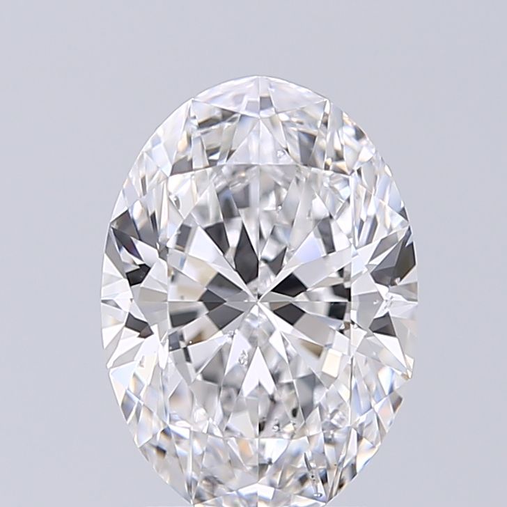 Diamond Natural 2Ct D-SI2 Oval - GIA2537408617