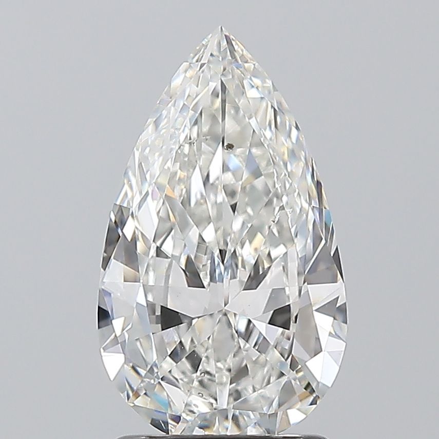 Diamond Natural 1,5Ct G-SI1 Pear - GIA5546373432