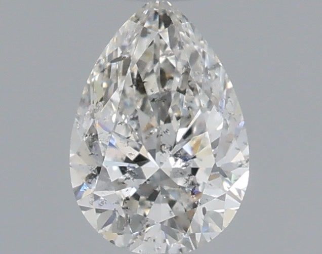Diamond Natural 0,52Ct G-SI2 Pear - HRD250000140502