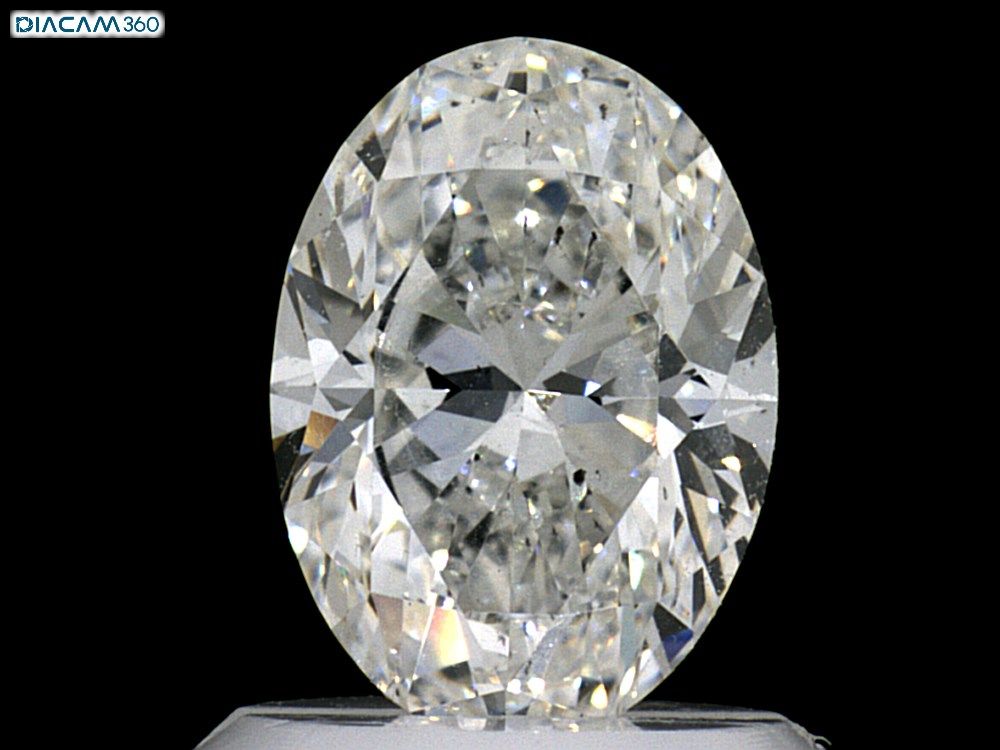 Diamond Natural 1,01Ct G-VS2 Oval - GIA2436707528