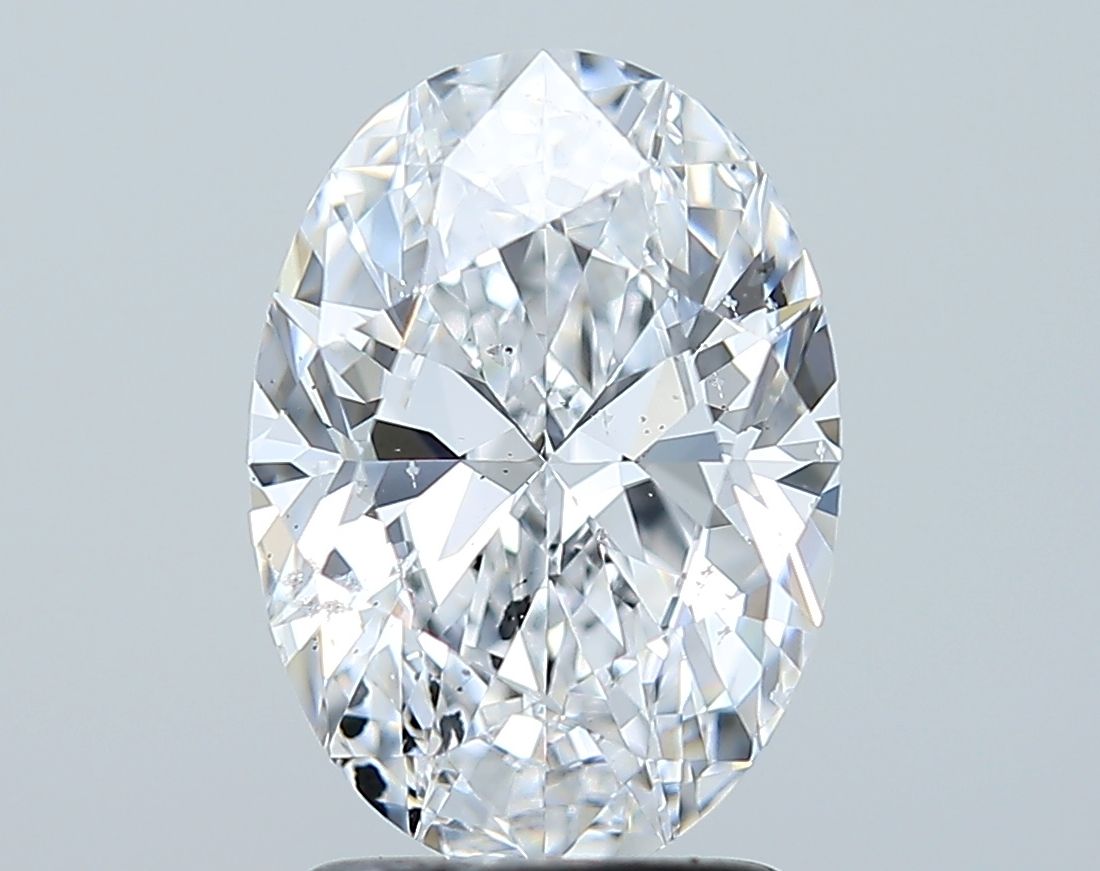 Diamond Natural 2Ct D-SI2 Oval - GIA7522715755
