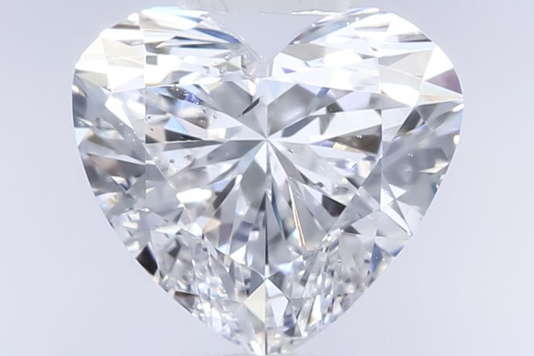 Diamond Natural 0,96Ct D-SI2 Heart - GIA1265932683