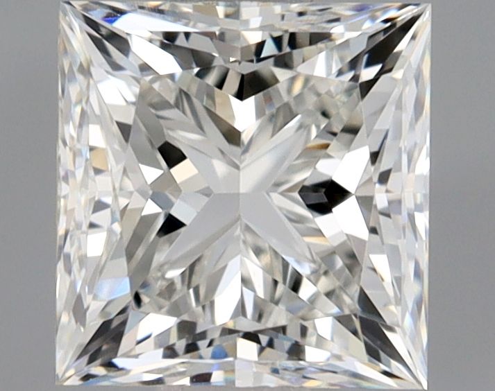 Diamond Natural 0,9Ct H-SI1 Princess - GIA7543855746