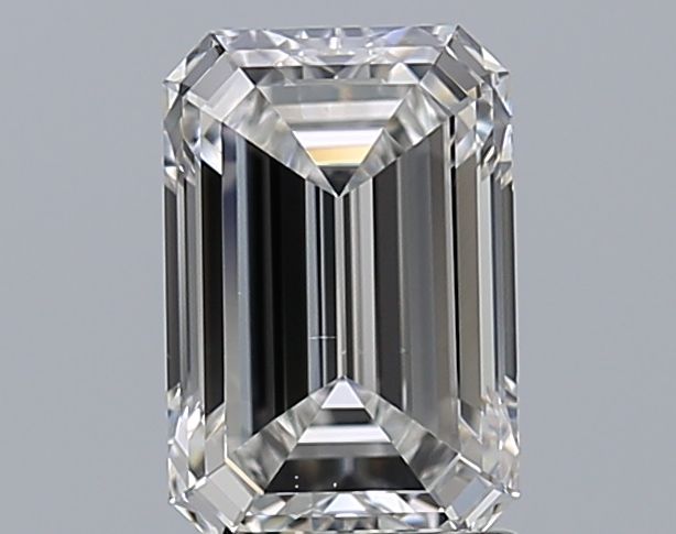 Diamond Natural 1,7Ct F-VS2 Emerald - GIA1528178522