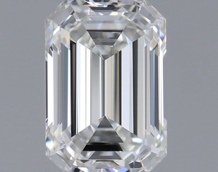 Diamond Natural 0,52Ct H-VVS2 Emerald - GIA1519807198