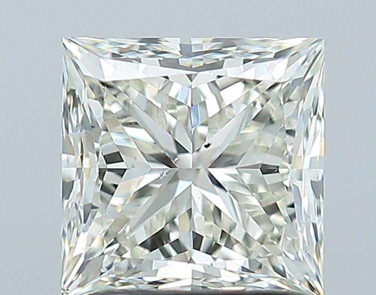 Diamond Natural 1,63Ct K-SI1 Princess - GIA6237882938