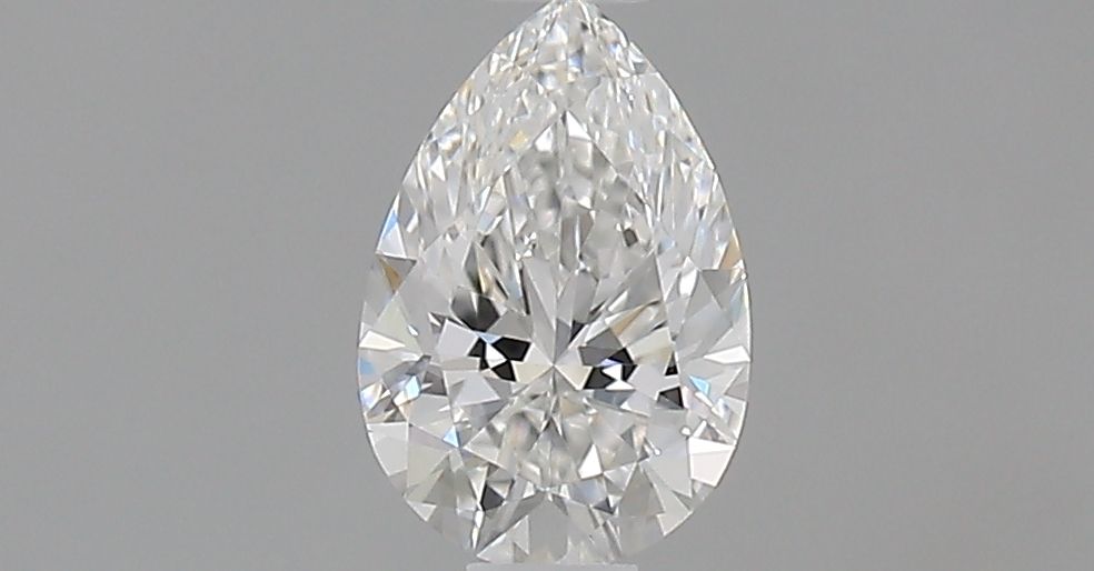 Diamond Natural 0,51Ct F-VVS2 Pear - GIA2537428527