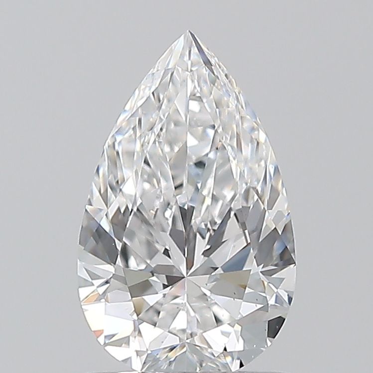 Diamond Natural 0,81Ct D-VS2 Pear - GIA6502388764
