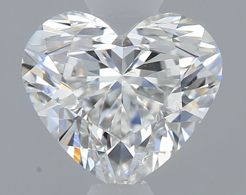 Diamond Natural 0,61Ct F-VS2 Heart - GIA6542523007
