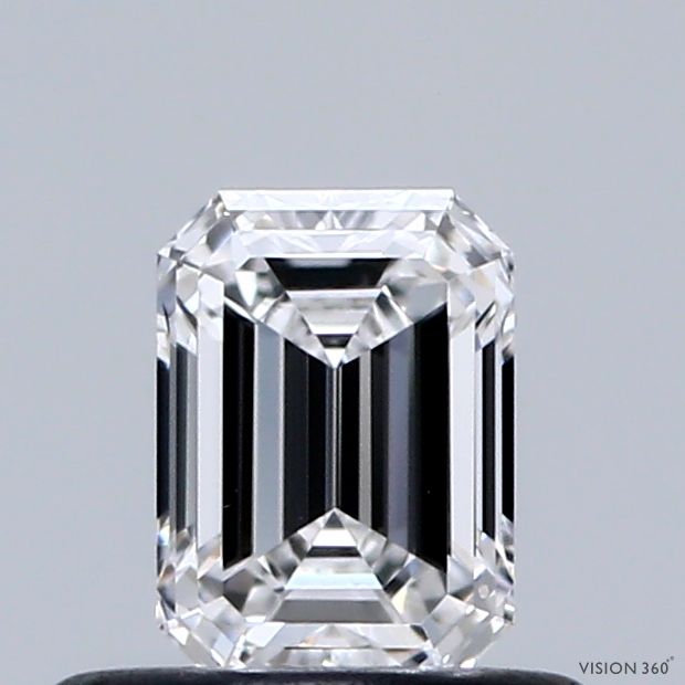 Diamond Natural 0,5Ct D-VVS1 Emerald - GIA5526833580