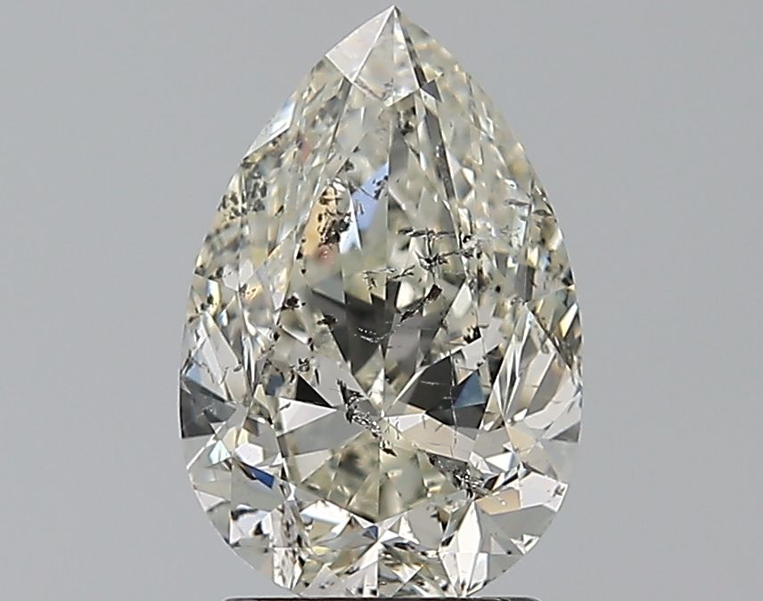 Diamond Natural 2Ct H-SI2 Pear - HRD220000119087