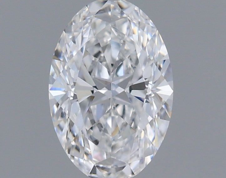 Diamond Natural 0,53Ct D-SI1 Oval - GIA7536296227