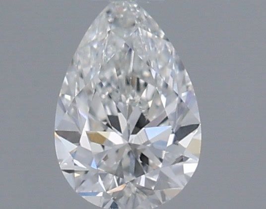Diamond Natural 0,31Ct F-VVS2 Pear - GIA6532667557