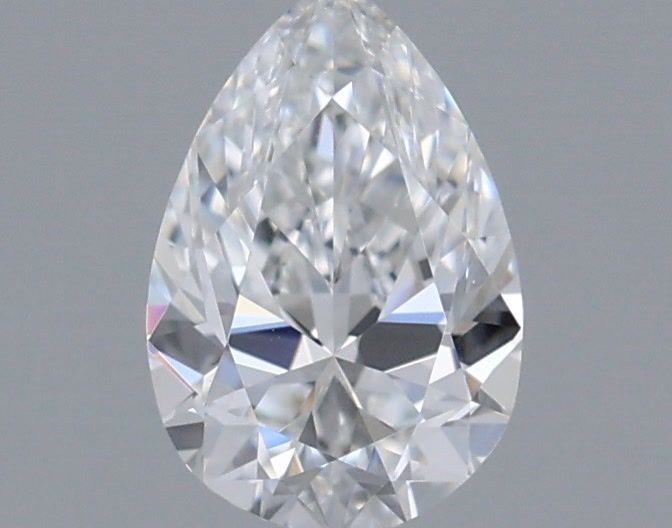 Diamond Natural 0,3Ct D-VVS1 Pear - GIA5533440559
