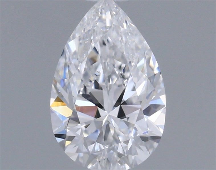 Diamond Natural 0,33Ct D-VVS2 Pear - GIA5533061302