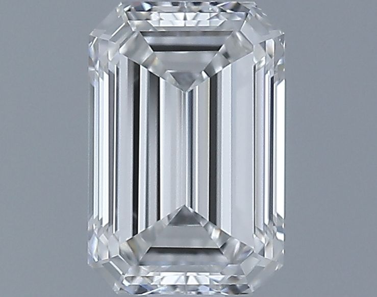 Diamond Natural 1Ct F-IF Emerald - GIA7543536521