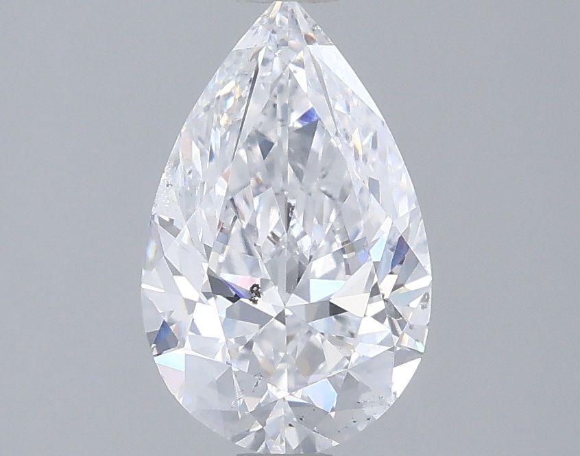 Diamond Natural 1,52Ct D-SI2 Pear - GIA6541649373