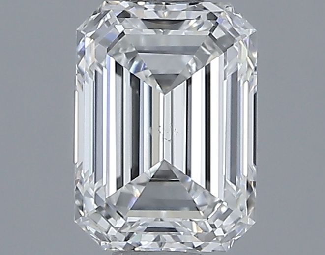 Diamond Natural 0,9Ct E-SI1 Emerald - GIA6552109507