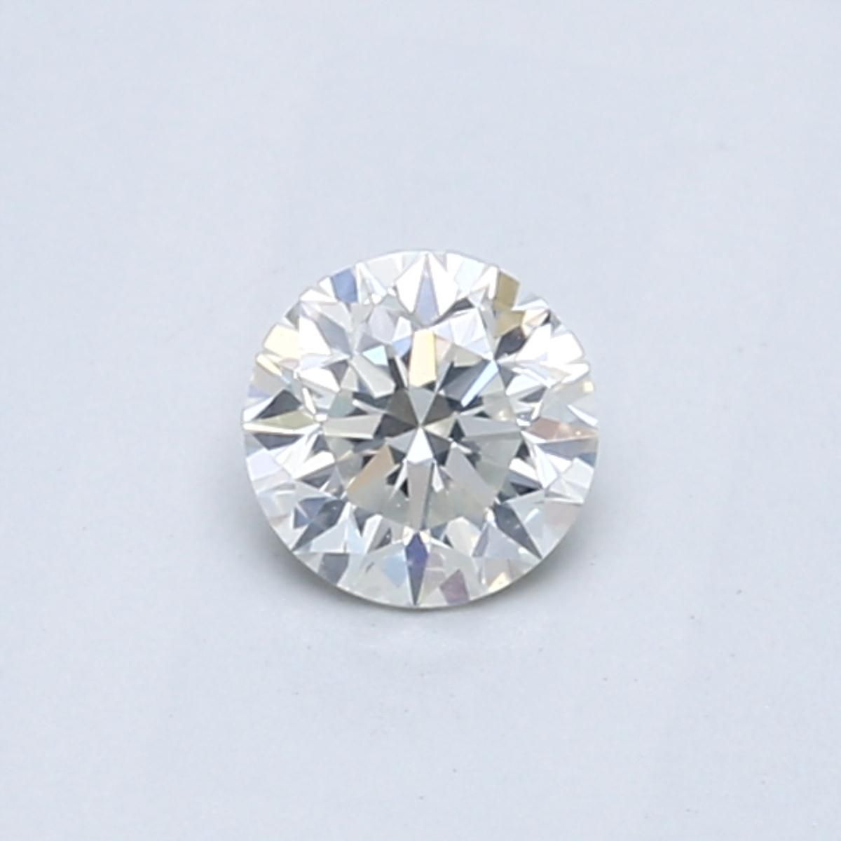 Diamond Natural 0,38Ct I-SI2 Round - GIA7291191910