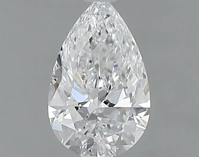 Diamond Natural 0,34Ct D-VS1 Pear - GIA7538316496
