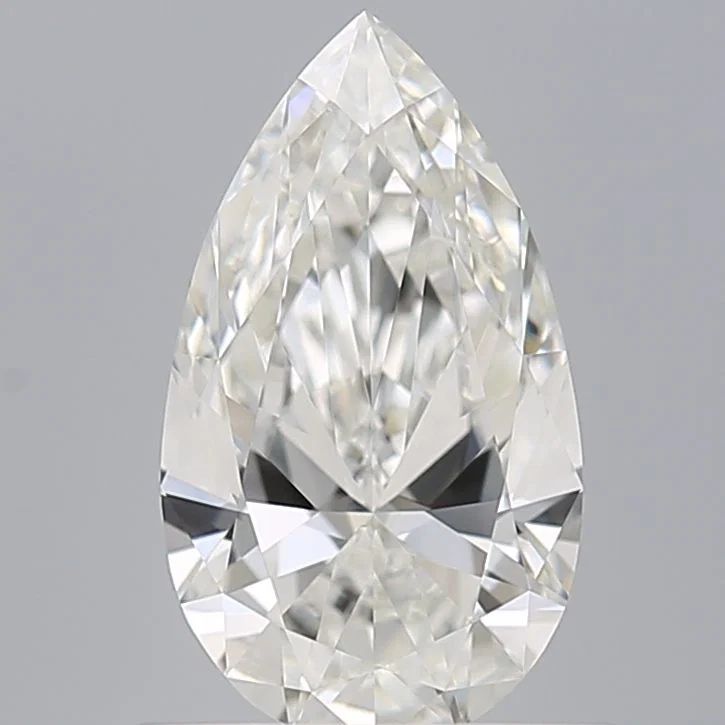 Diamond Natural 0,7Ct G-VVS1 Pear - GIA2548375235