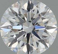 Diamond Natural 0,51Ct D-VS1 Round - GIA6442634812