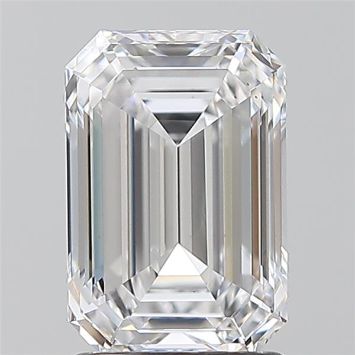 Diamond Natural 1,9Ct D-VS2 Emerald - GIA5516647916