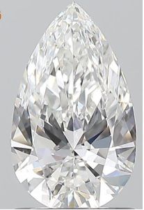 Diamond Natural 1,01Ct F-VS2 Pear - GIA5536707768