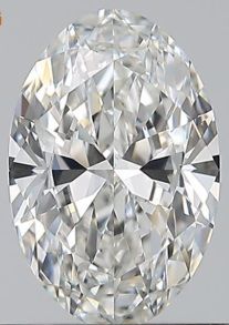 Diamond Natural 0,77Ct F-VS2 Oval - GIA7538565585