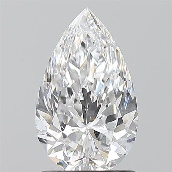 Diamond Natural 1,3Ct D-SI1 Pear - GIA5516559130