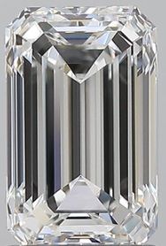 Diamond Natural 1,7Ct E-VVS2 Emerald - GIA1537283580