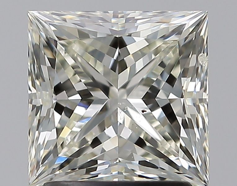 Diamond Natural 1,8Ct L-SI2 Princess - GIA6532789190