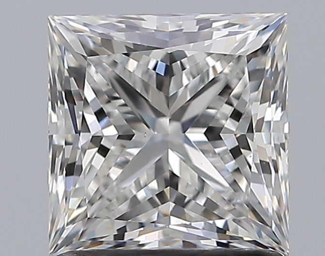 Diamond Natural 1,23Ct F-VS1 Princess - GIA2546371035