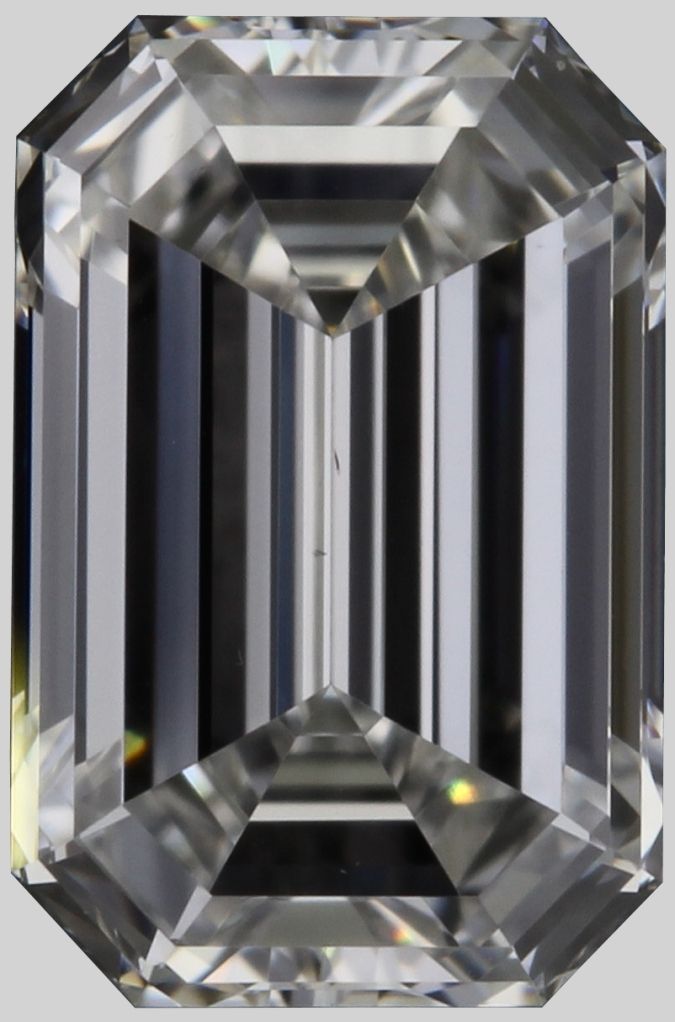 Diamond Natural 0,7Ct F-VS1 Emerald - GIA1527169800