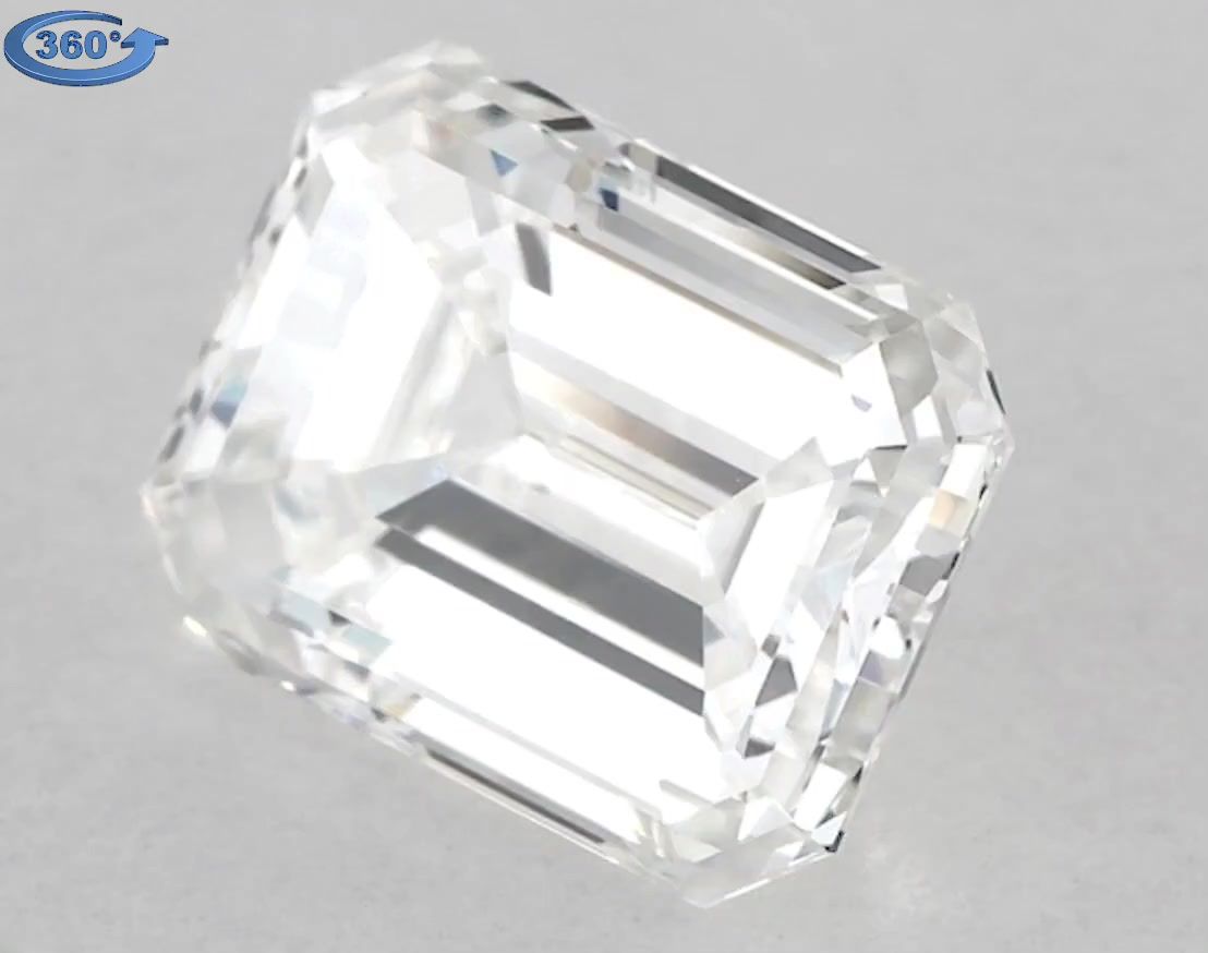 Diamond Natural 1,5Ct G-VVS2 Emerald - GIA2387179429