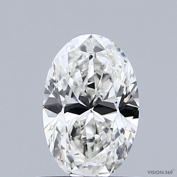 Diamond Natural 0,7Ct J-SI2 Oval - GIA1525460645