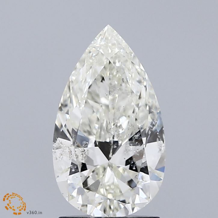 Diamond Natural 1,5Ct K-SI2 Pear - HRD260000019009