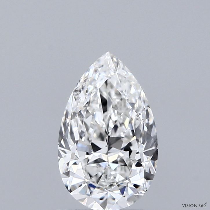 Diamond Natural 1,01Ct G-SI2 Pear - GIA6555158478