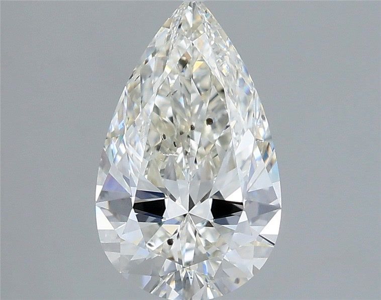 Diamond Natural 1,7Ct I-SI2 Pear - GIA6542642817
