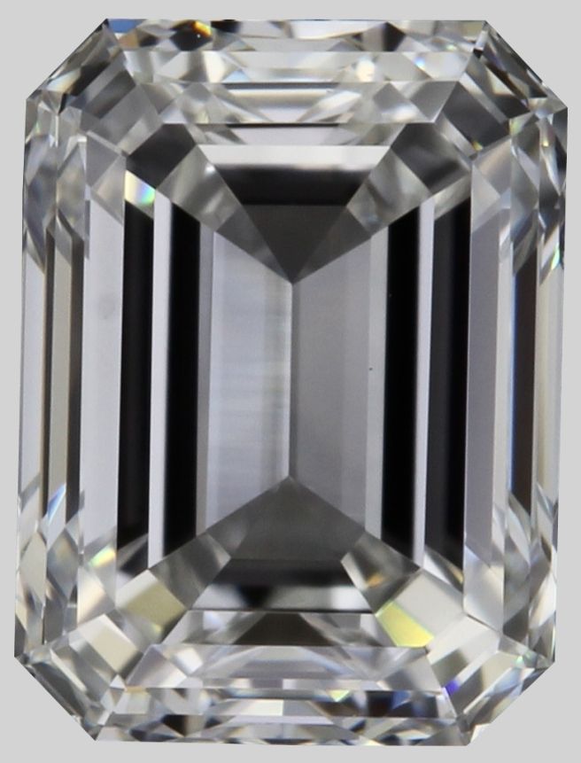 Diamond Natural 0,56Ct F-VVS1 Emerald - GIA7518562739