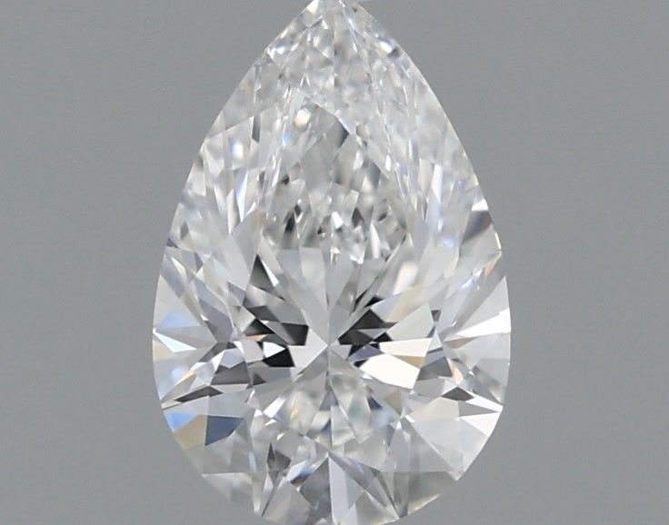 Diamond Natural 0,6Ct E-VVS2 Pear - GIA2536494402