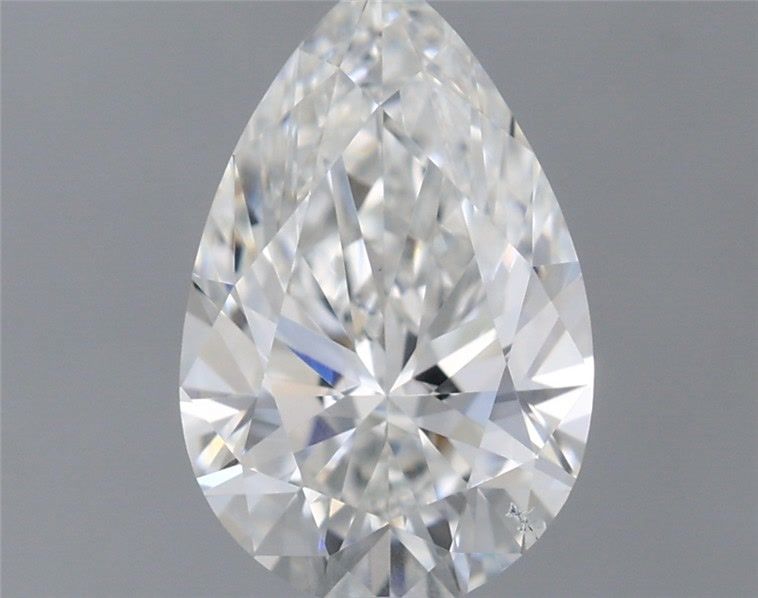 Diamond Natural 0,51Ct G-SI2 Pear - GIA6532953439