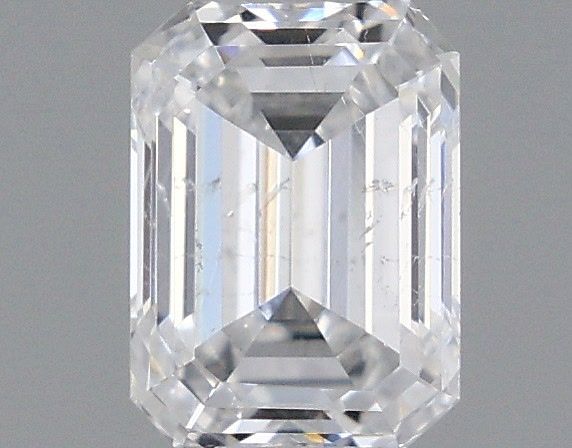 Diamond Natural 0,42Ct D-SI2 Emerald - GIA2417834932